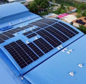 HUA QIAN ENERGY CO.,LTD承建泰国周记农业 164.475kW 光伏项目顺利并网发电
